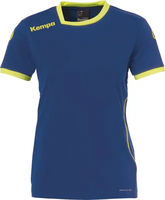 Produktbild von Kempa CURVE TRIKOT WOMEN XXL deep blau/fluo gelb