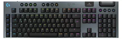 Produktbild von Logitech G G915 X LIGHTSPEED, Verkabelt & Kabellos, RF Wireless + Bluetooth, Mechanischer Switch, QWERTZ, LED, Schwarz