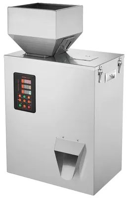 Productafbeelding van VEVOR poedervulmachine, 0,022–1,1 lbs / 10–500 g, automatische intelligente weegschaal voor deeltjes, vulmachine, geschikt voor flessen en zakken, poedervuller, doseerder voor deeltjes, ideaal voor thee, zaden, granen, poeder, meel, bonen, gluten