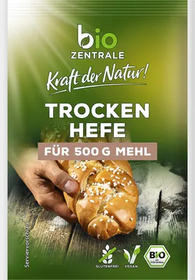 Produktbild von Trockenhefe triebkräftig gelingsicher ideal für Hefegebäck 7g