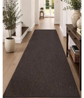 Obrázok produktu pre Podlahová rohož do interiéru, 91 x 305 cm, hnedá, vysoko savá, protišmyková