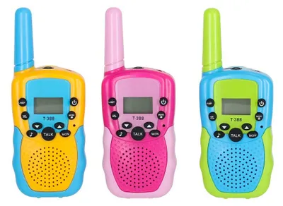 Produktbild von Walkie-Talkie Funkgerät für Kinder Set 3 Stück
