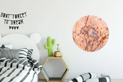 Produktbild von MuchoWow® - Wand Kreis - Wand Bild - Foto Tapete - Selbstklebende - Wohnzimmerdekoration - Wand Dekoration - Kinderzimmer