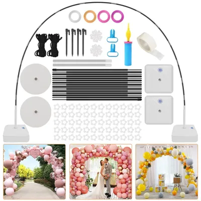 Imagen del producto de Omgoods - Juego de arco de globos de 2,7 x 3 metros para decoración de fiestas