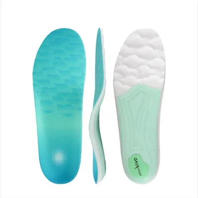 Image de INF Semelles amortissantes sport en EVA avec PORON et soutien talon en U, 1 paire XL