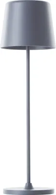 Produktbild von BRILLIANT mobile LED Außen Tischlampe Kaami | Höhe: 37cm | 2W 310lm 3000K | dimmbar über Touchdimmer | aufladbar über USB