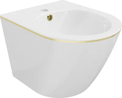 Immagine prodotto di Mexen Lena bidet sospeso, bianco/dorato linea - 35224805