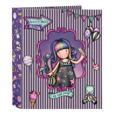 Obrázek produktu pro Ringbuch Gorjuss Up and away Lila A4 (27 x 33 x 6 cm)