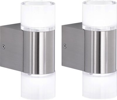2er-Set Trio LED Wandleuchte RL181, Strahler Wandlampe, inkl. Leuchtmittel
