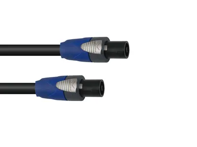 Produktbild von Lautsprecherkabel Speakon 2x4 15m sw
