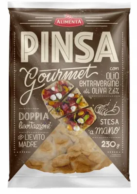Produktbild von Alimenta Pinsa mit Olivenöl Extra Vergine | Italienischer Pinsa Teig | 250g