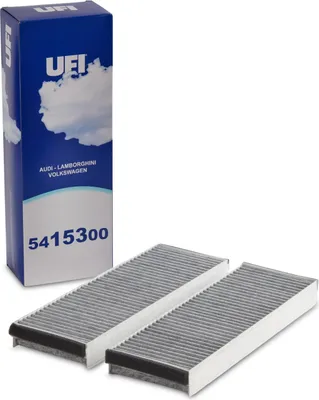 Produktbild von UFI 54.153.00 Innenraumfilter Pollenfilter für AUDI A6 Avant (4F5, C6) Aktivkohle