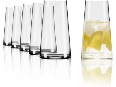 Zdjęcie produktu dla Stölzle Lausitz Power, zestaw 6 szklanek do drinków, przezroczyste, 159 00 09 | EAN 4012632299086