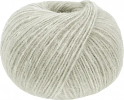 Produktbild von Lana Grossa - Natural Alpaca Pelo 0036 rohweiß lichtgrau