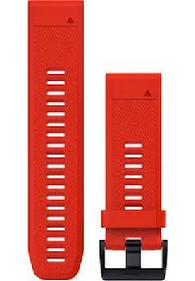 Image de Garmin QuickFit 26 Bande Rouge Silicone
