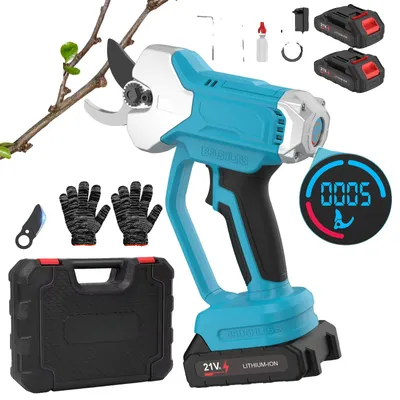 Obrázek produktu pro Elektrické zastřihávače, bezkartáčový motor, ergonomický design, 2 baterie