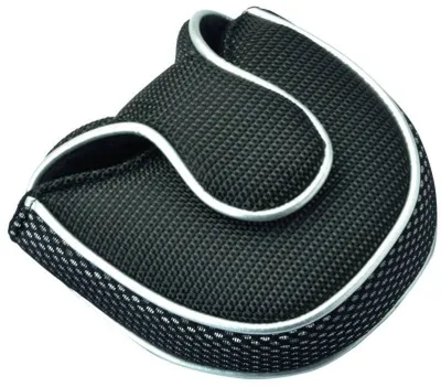 Produktbild von Longridge Magnetische Mallet Putter Golf Schlägerkopfhaube Schwarz Schwarz One Size