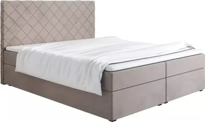 Obrázek produktu pro Čalouněná postel 200x200 LILLIANA 2 - béžová