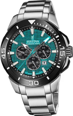 Image de Festina acier inoxydable hommes montre bracelet argent sport D2UF20641/3