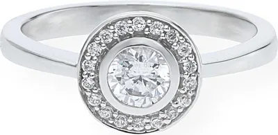 Produktbild von JuwelmaLux Ring 333 Weißgold mit Zirkonia JL10-07-1929 54