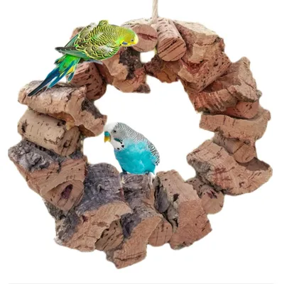Produktbild von Vogelschaukel Korkring 23-26 cm für alle Vögel 100% Naturmaterial