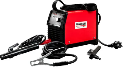 Produktbild von WALTER Tragbares Inverter Schweißgerät 120 A, 230 V inkl. Zubehör und Tragegurt