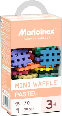 Obrázok produktu pre Max Bersinger Pastel Waffles 70, 3 rok / roky, 70 kusov