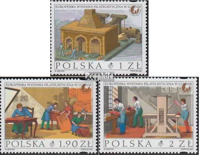 Produktbild von Briefmarken Polen 2001 Mi 3909-3911 (kompl.Ausg.) postfrisch Philatelie