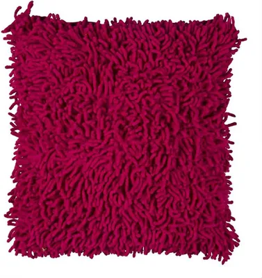 Zdjęcie produktu dla Malinowa bawełniana poduszka z lat siedemdziesiątych 40x40
