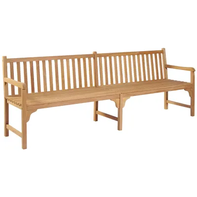 Zdjęcie produktu dla Ławka Ogrodowa, 228 Cm, Lite Drewno Tekowe Lumarko!