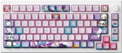 Produktbild von Akko 7th Anniversary MOD007 PC Mechanische Gaming-Tastatur Hot-Swap (verkabelt, Ice Cream Purple mechanischer Schalter)