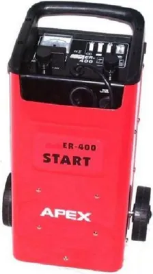 Produktbild von KFZ STARTHILFE BATTERIELADEGERÄT 400 BATTERIELADER 12V 24V BOOSTER Ladegerät