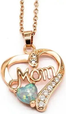 Immagine prodotto di Collana LO-28910 Oro Rosa e Blu - Eleganza Unica KP28910