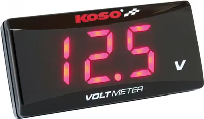 Immagine prodotto di Voltmetro Koso Super Slim rosso