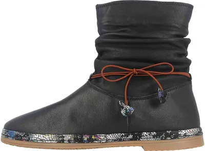 Produktbild von Manitu Stiefel in Übergrößen Schwarz 991540-1 große Damenschuhe