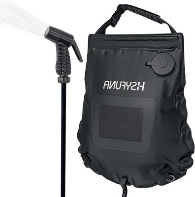 Produktbild von Famanu Campingdusche 20 Liter mit Temperaturanzeige - Warmwasser bis 45 °C
