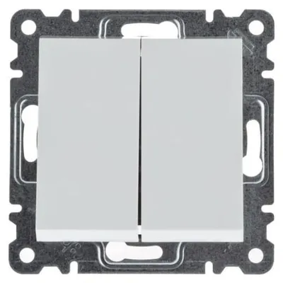 Immagine prodotto di Interruttore di serie bianco 250V 10AX Lumina Hager WL0040