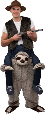Produktbild von Huckepack Faultier Tier Hose Herren Karneval Fasching Kostüm unisize