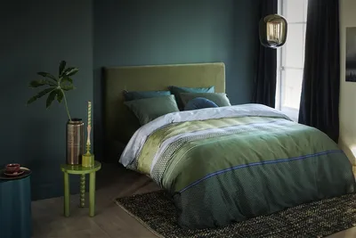 Produktbild von Beddinghouse Bettwäsche-Garnitur Romeo Farbe Blue Green Größe 155x220+80x80