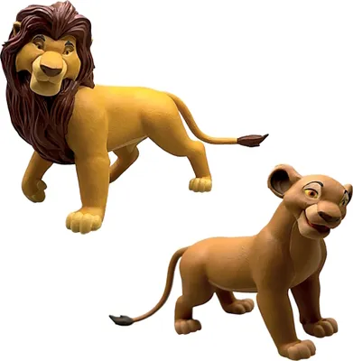 Produktbild von König der Löwen: Mufasa und Sarabi - Spielfiguren-Set