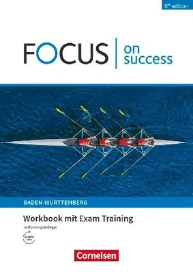 Produktbild von Focus on Success B1/B2. Ausgabe Baden-Württemberg - Workbook mit Lösungsbeileger