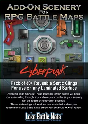 Immagine prodotto di Aggiungi scenari per mappe RPG - Cyberpunk RED