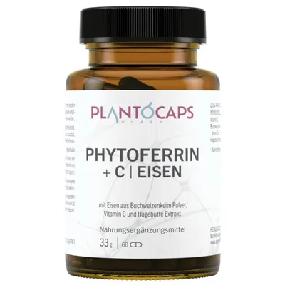 Produktbild von plantoCAPS® PHYTOFERRIN +C | EISEN PUR