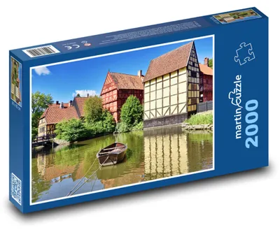 Obrázek produktu pro martinpuzzle - Puzzle 2000 - Architektura - jezero
