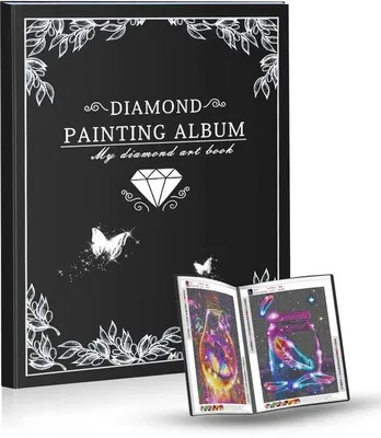 Obrázok produktu pre Diamant – fotoalbum A3, čierny, 30 strán