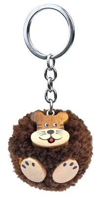 Obrázek produktu pro 2Kids Toys Dřevěná klíčenka pompon Tygr