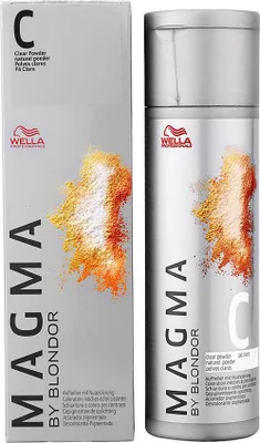Produktbild von Wella Magma, Unisex, 120 g, Alle Haare, Glanz, Flasche, Kaolin, Sodium Silicate, Ammonium Persulfate, Potassium Persulfate, Paraffinum Liquidum,...
