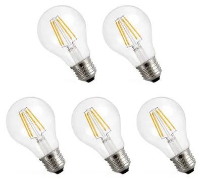 Produktbild von Spectrum E27 LED Lampe 5,5W 710lm 2700K Warmweiß 230V Dimmbar 5 Stück