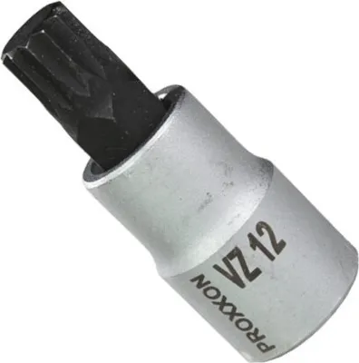 Produktbild von Proxxon  1/2-Vielzahn-Einsatz VZ 12,  55 mm lang, 23325