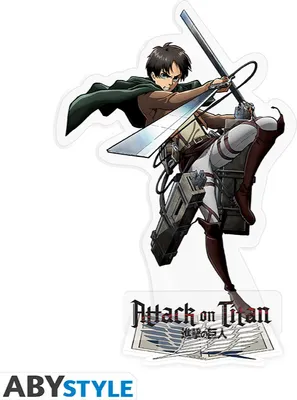 Image de Attack on Titan Présentoir en acrylique Eren (10 cm)